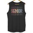 Class Of 2025 Senior 2025 Graduation Leopard Retro Rainbow Unisex Tank Top