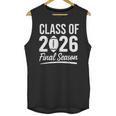 Class Of 2026 Final Season Senior 2026 Football Graduation Unisex Tank Top