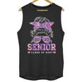 Class Of 2027 Senior Coquette Bow Messy Hair 26 Graduation Unisex Tank Top