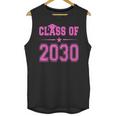 Class Of 2030 Pink Girls Shirt Graduation Unisex Tank Top