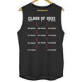 Class Of 2033 Graduation With Space For Hand Prints Unisex Tank Top