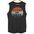Class Of 2035 Senior Graduate Retro Graduation Unisex Tank Top