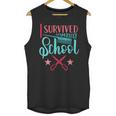 Cosmetology Graduation Tee I Survived Cosmetology School Unisex Tank Top