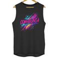 Cowabunga Retro 80s 90s Nostalgia Slang Neon Grunge Art Unisex Tank Top
