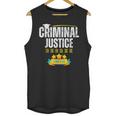 Criminal Justice Degree Graduation Senior Celebration Grad Unisex Tank Top