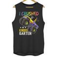 I Crushed Kindergarten Monster Truck Graduation Boys Small Unisex Tank Top