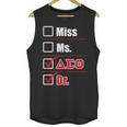 Delta Sigma Theta Sorority Delta Doctor Graduation Unisex Tank Top