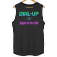 Dial Up Survivor Retro Modem Nostalgia Tech Top Unisex Tank Top