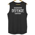 Dissertation Defense Survivor PhD Graduation Law Unisex Tank Top