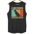 I Like Dogs And Maybe 3 People Introvert Unisex Tank Top I Like Dogs And Maybe 3 People Introvert Unisex Tank Top