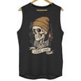 Elder Emo Skeleton Beanie Nostalgia Scene Aesthetic Unisex Tank Top