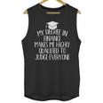 Finance Major Graduation Unisex Tank Top