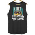 Floppy Disk Retro Tech Nostalgia Old School Computing Humor Unisex Tank Top