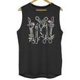Floral Surgical Tech Surgery Medical Med School Graduation Unisex Tank Top