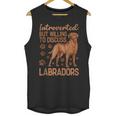 Fox Red Labrador Retriever Introvert Foxred Lab Unisex Tank Top Fox Red Labrador Retriever Introvert Foxred Lab Unisex Tank Top