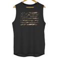 Frutiger Aero Aesthetic Retro Tech Camo Distressed American Unisex Tank Top