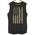Frutiger Aero Aesthetic Retro Tech Desert Camo Distressed Unisex Tank Top