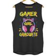 Gamer Girl Graduate Shirt Girls Kids Gamer Graduation Unisex Tank Top