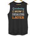 Gardening Now Minimal Socializing Introvert Vintage Unisex Tank Top Gardening Now Minimal Socializing Introvert Vintage Unisex Tank Top