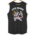 Girls Dabbing Unicorn 6th Sixth Grade Nailed It Graduation Unisex Tank Top
