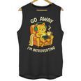 Go Away I'm Introverting Cat Coffee Headphones Unisex Tank Top Go Away I'm Introverting Cat Coffee Headphones Unisex Tank Top