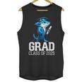 Grad Class Of 2025 Boys Shark Graduation Graduated Unisex Tank Top