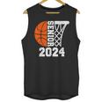 Graduate Senior Class Of 2024 Basketball Player Graduation Unisex Tank Top