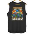Graduation 2nd Grade Monster Truck Boys I Crushed Grad Unisex Tank Top