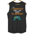 Graduation I Graduated Can I Go Back To Gaming Unisex Tank Top