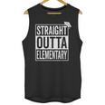 Graduation Shirt Straight Outta Elementary Unisex Tank Top
