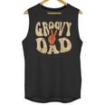 Groovy Dad 70s Aesthetic Nostalgia 1970's Retro Dad Unisex Tank Top