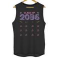 Grow With Me Graduation First Day Of School Class Of 2036 Unisex Tank Top