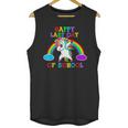 Happy Last Day Of School Teacher Student Graduation Unicorn Unisex Tank Top