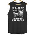 Heartwarming Wagon Please Be Patient I'm From The 1900s Unisex Tank Top