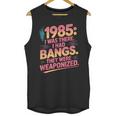 Hilarious 1985 Big Hair Bangs Joke For Gen X Nostalgia Unisex Tank Top