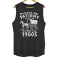 Humorous Wagon Plea Please Be Patient I'm From The 1900s Unisex Tank Top Humorous Wagon Plea Please Be Patient I'm From The 1900s Unisex Tank Top