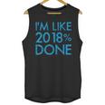 I'm Like 2018 Done High School Grad Graduation Shirt Unisex Tank Top