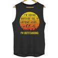 I'm Outstanding Retro Introvert Mountain Trip Lover Unisex Tank Top I'm Outstanding Retro Introvert Mountain Trip Lover Unisex Tank Top
