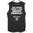 Introvert Animal Dog Owner Unisex Tank Top Introvert Animal Dog Owner Unisex Tank Top