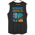Introvert Book Lover Introvert Survival Kit Unisex Tank Top
