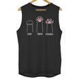 Introvert Cat Animal Rescue Pet Lover Apparel Rock Paper Scissors Hand Game Cute Paw Cat Unisex Tank Top