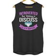 Introvert Hippie Mom Cloth Diapers Crunchy Mama Unisex Tank Top