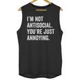 Introvert Quote Snarky Unisex Tank Top