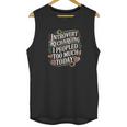 Introvert Recharging I Peopled Too Much Today Unisex Tank Top