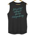 Introvert But Willing To Discuss Herb Gardening Unisex Tank Top