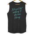Introvert But Willing To Discuss Hiking Unisex Tank Top Introvert But Willing To Discuss Hiking Unisex Tank Top