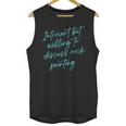 Introvert But Willing To Discuss Rock Painting Unisex Tank Top