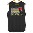 Introverted But Willing To Discuss Cats Kitten Pet Lover Unisex Tank Top