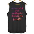 Introverted Willing To Discuss Poodle Introvert Unisex Tank Top Introverted Willing To Discuss Poodle Introvert Unisex Tank Top