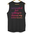 Introverted Willing To Discuss Shetland Sheepdog Introvert Unisex Tank Top Introverted Willing To Discuss Shetland Sheepdog Introvert Unisex Tank Top